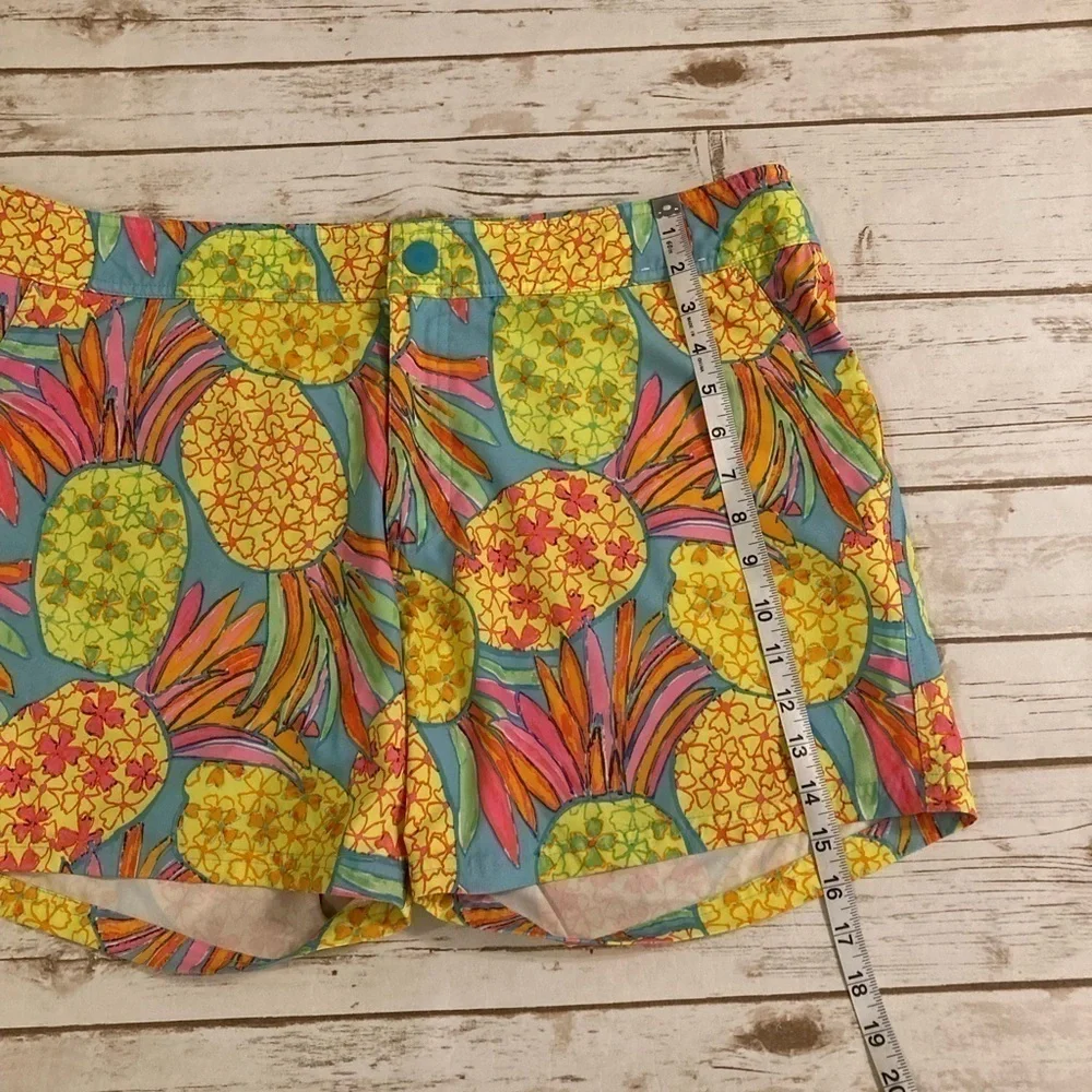 Chubbies Men’s XL Neon Pineapple Swim Trunk Shorts